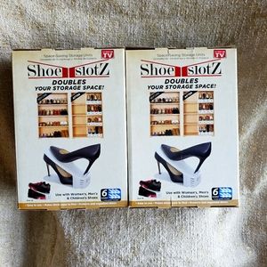Shoe Slotz space saving shoe organizer